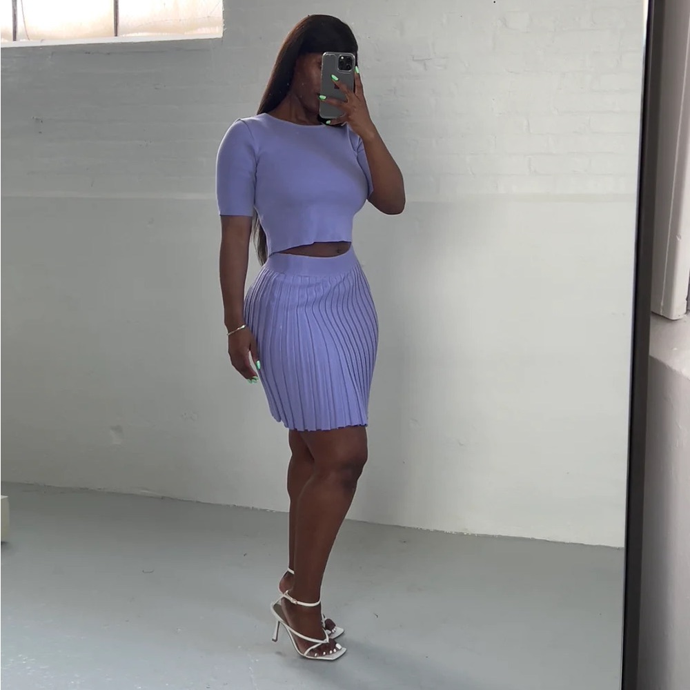 Malia Pleated Tennis Skirt Set
